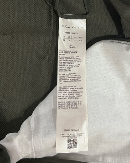 RICK OWENS FW2025 "CONCORDIANS" BOSCO DOUBLE CARGO PANTS