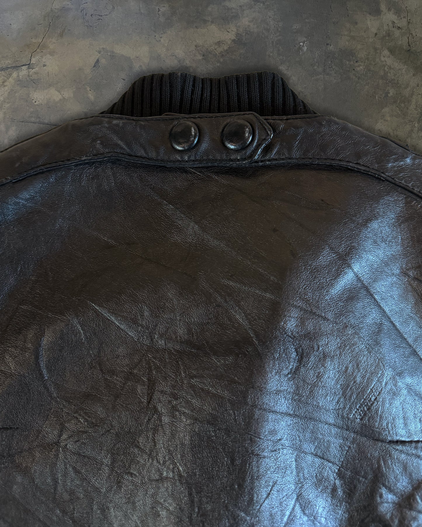 DIOR HOMME SS2007 RUNWAY AVIATOR LEATHER JACKET