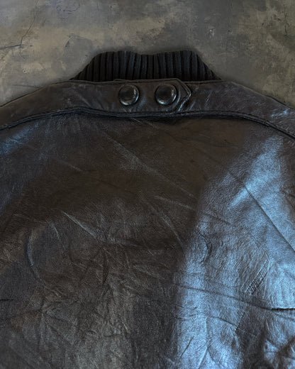 DIOR HOMME SS2007 RUNWAY AVIATOR LEATHER JACKET