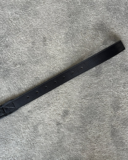 BALMAIN SS2013 3 PASSANTS DIAMOND STITCHED BELT