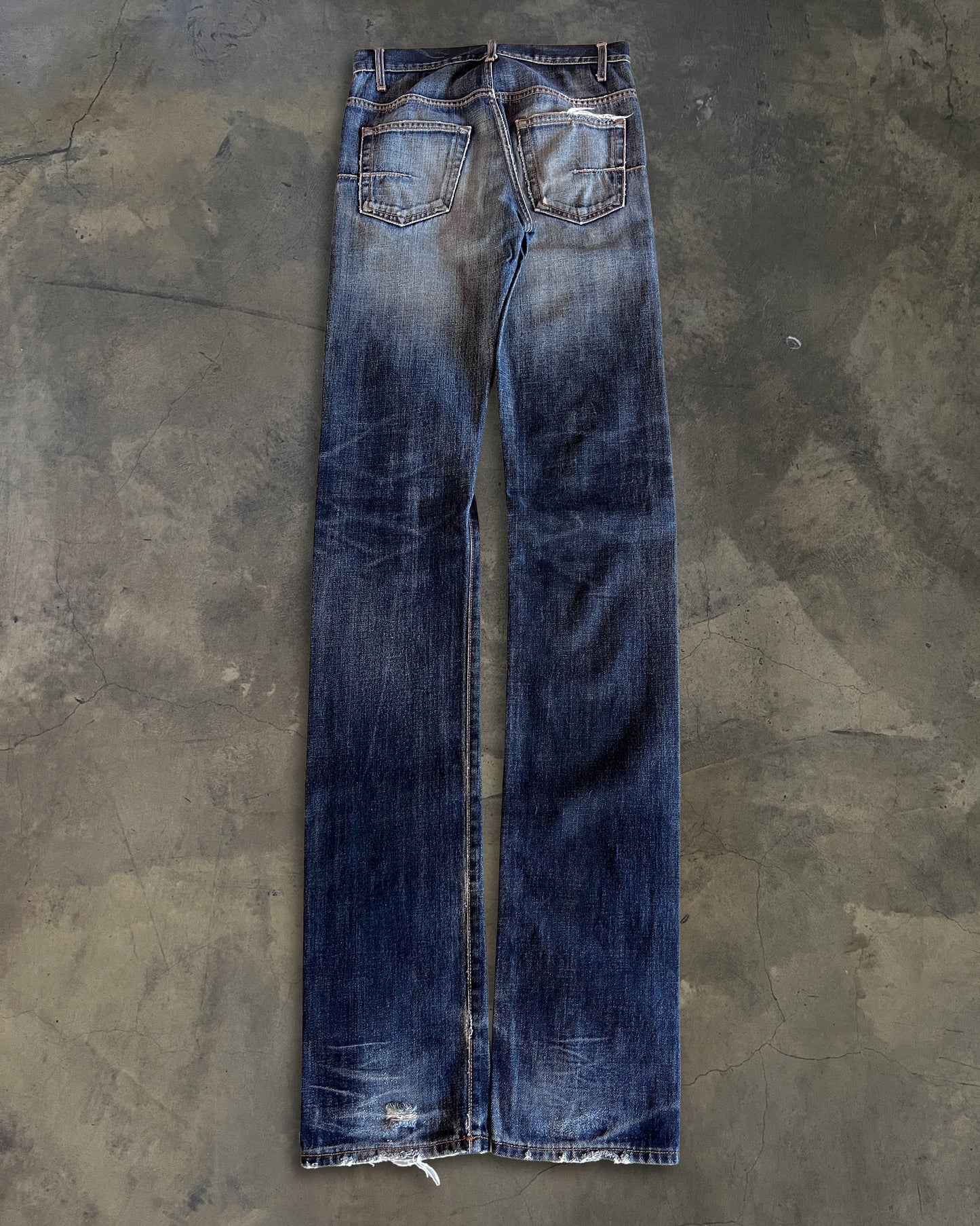 DIOR HOMME SS2005 "BECK" VINTAGE WASH DAUPHIN DENIM