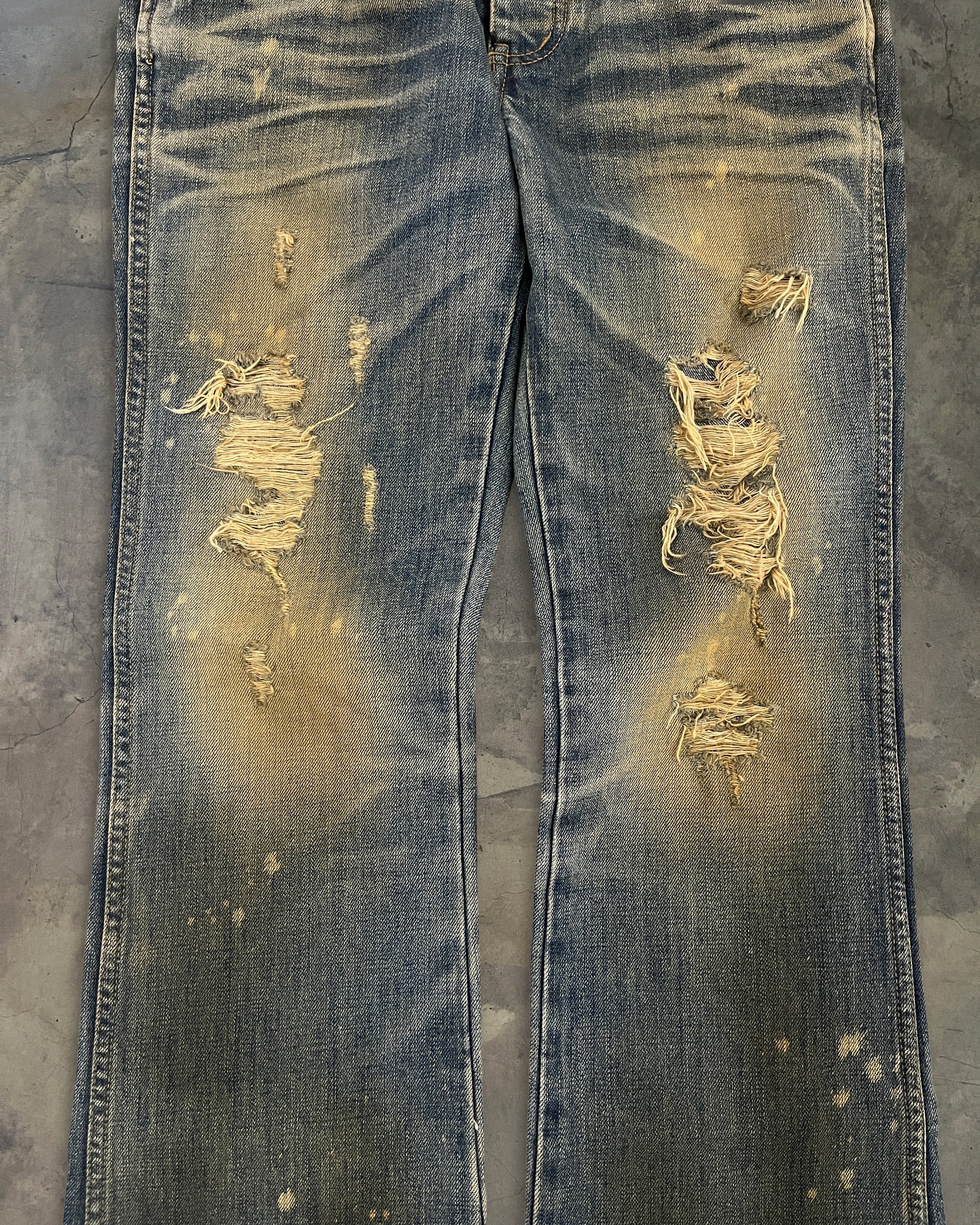 archive civarize スキニー デニム fuga FUGA ジーンズ 「FUGA/フーガ」裾ZIP付き立体加工デニムパンツ メンズ