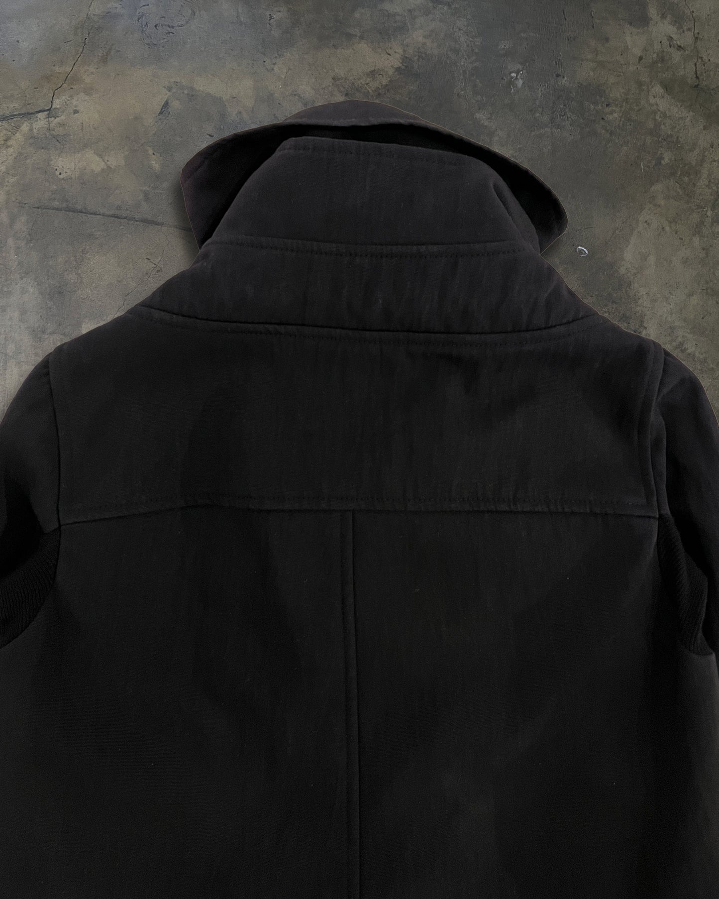 RICK OWENS FW2008 "STAG" DOUBLE COLLAR JACKET