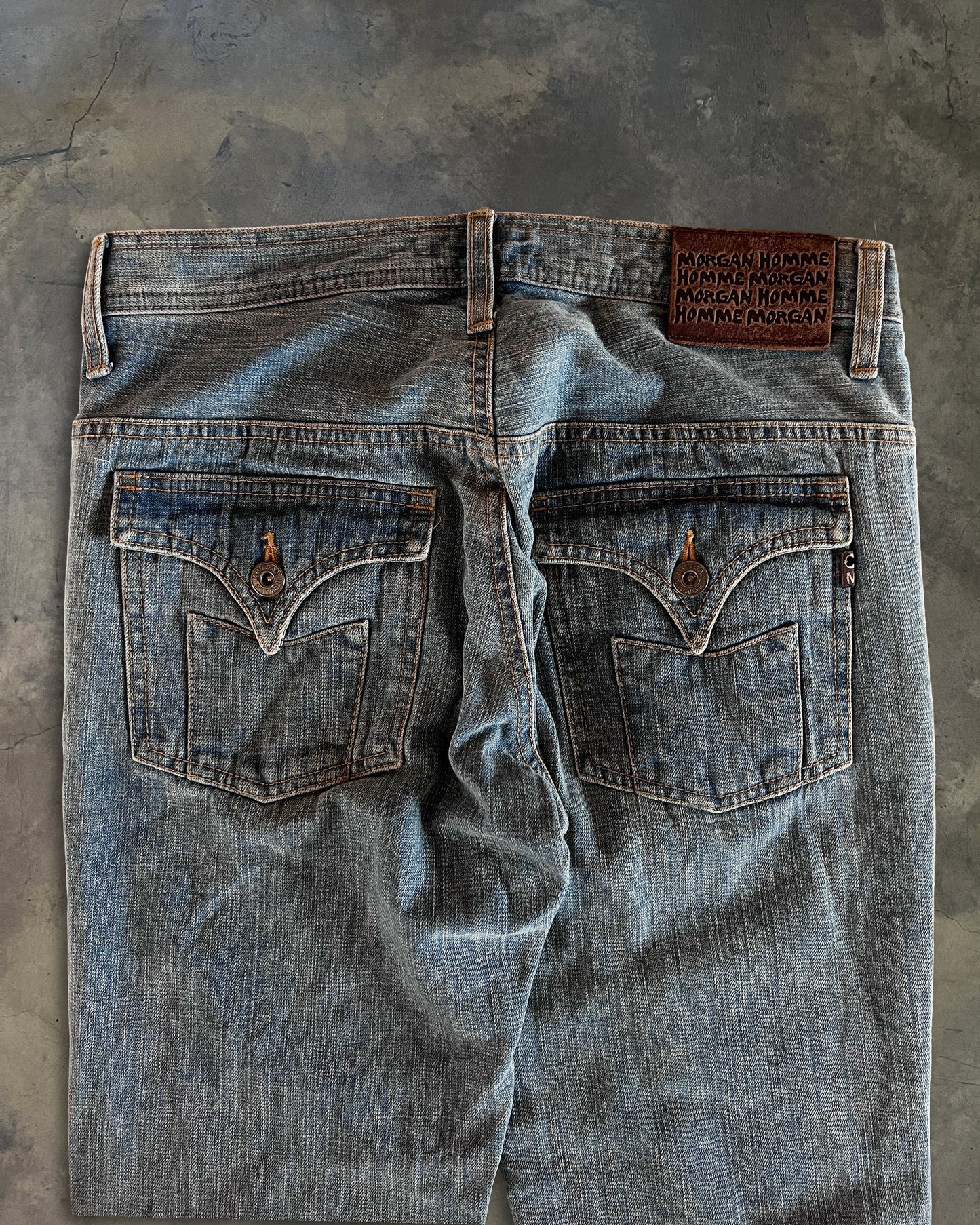 MORGAN HOMME LIGHT WASHED DENIM