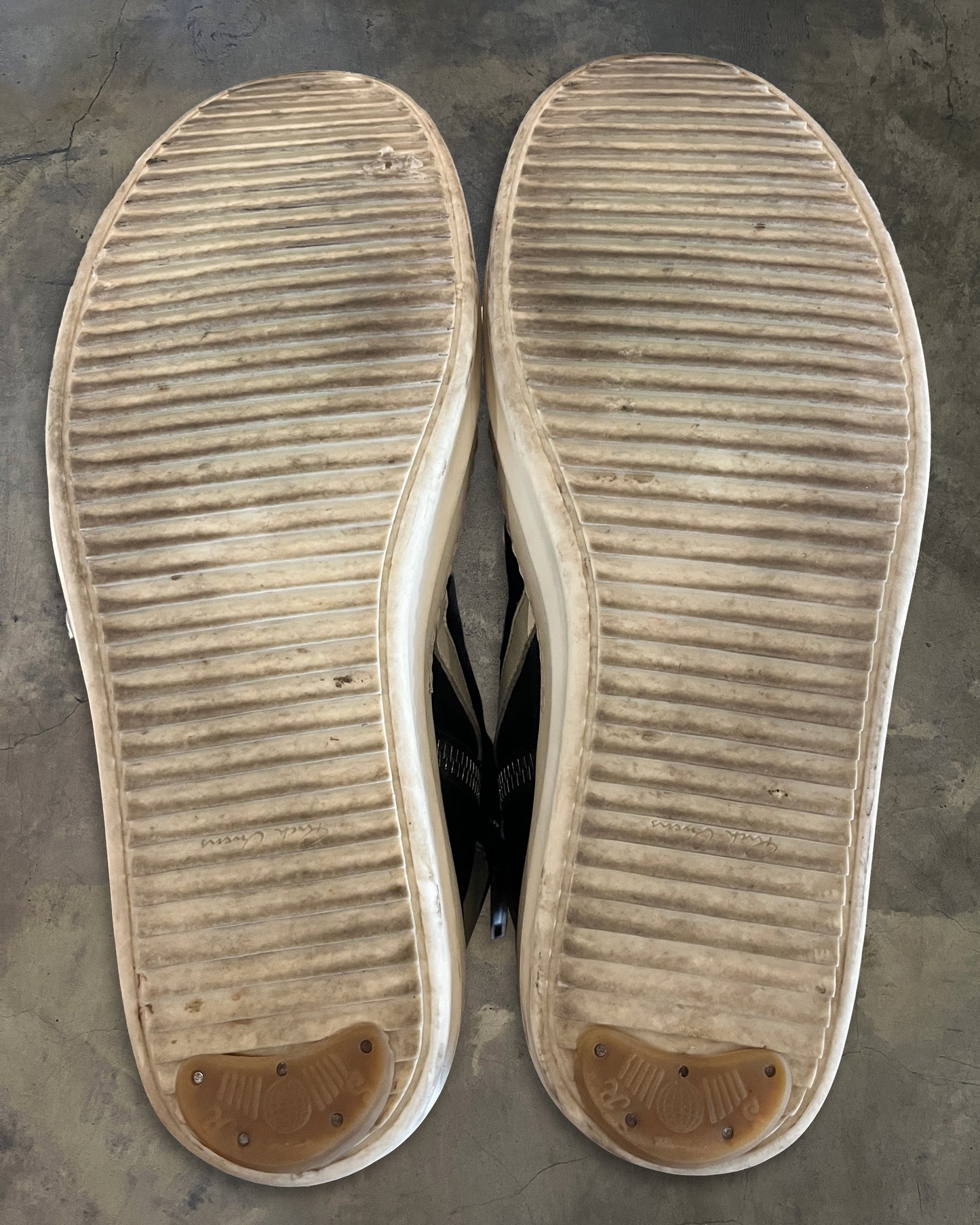 RICK OWENS HIGH TONGUE GEOBASKET 45.5