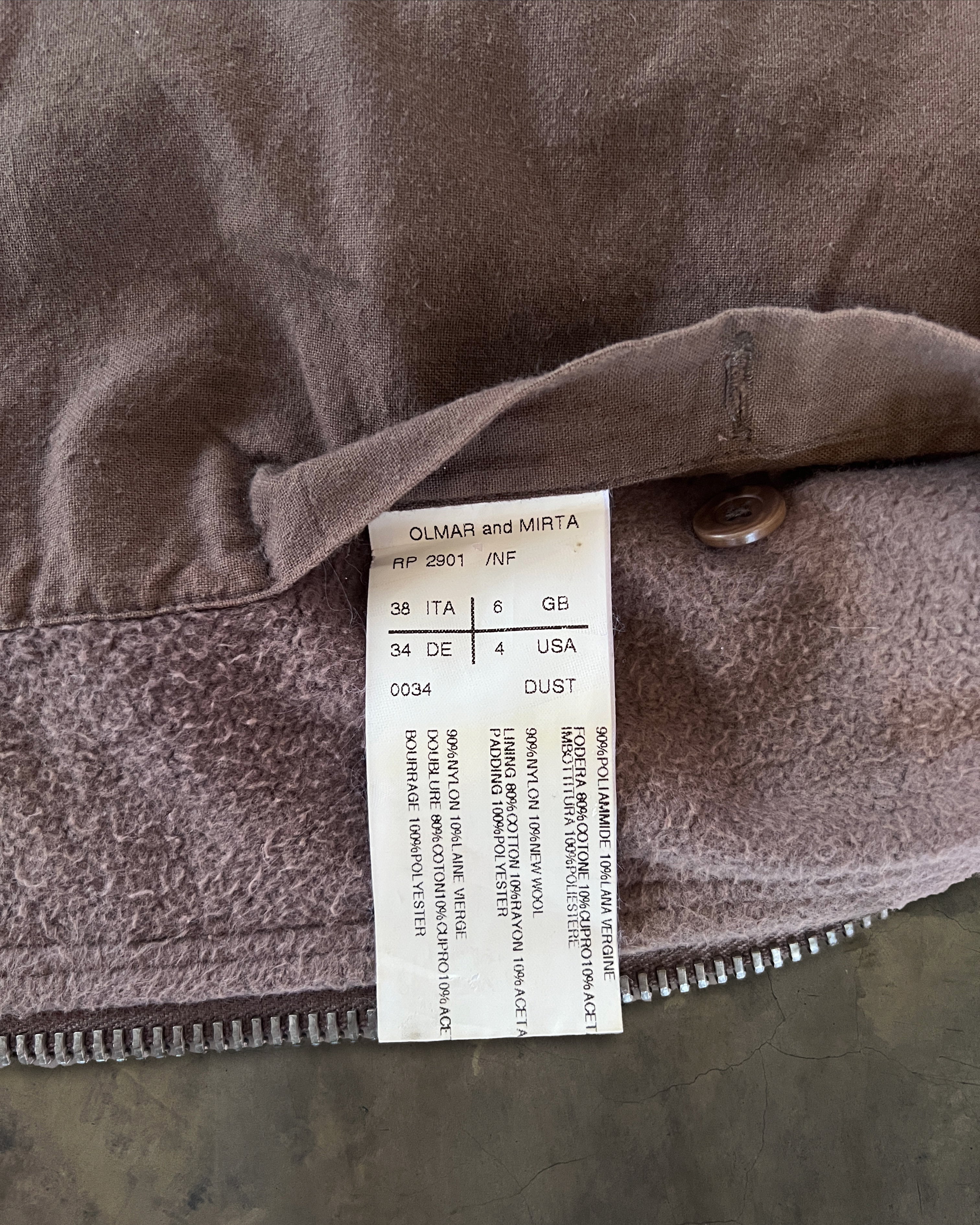 RICK OWENS SS2005 SCORPIO NYLON PADDED JACKET – glam archive