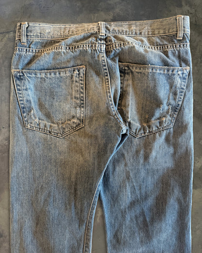 RICK OWENS AW2007 "EXPLODER" INDIGO DETRIOTS