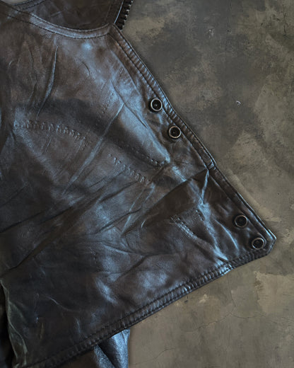 DIOR HOMME SS2007 RUNWAY AVIATOR LEATHER JACKET