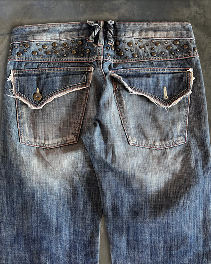 LAGUST SPIRAL CUTS DENIM