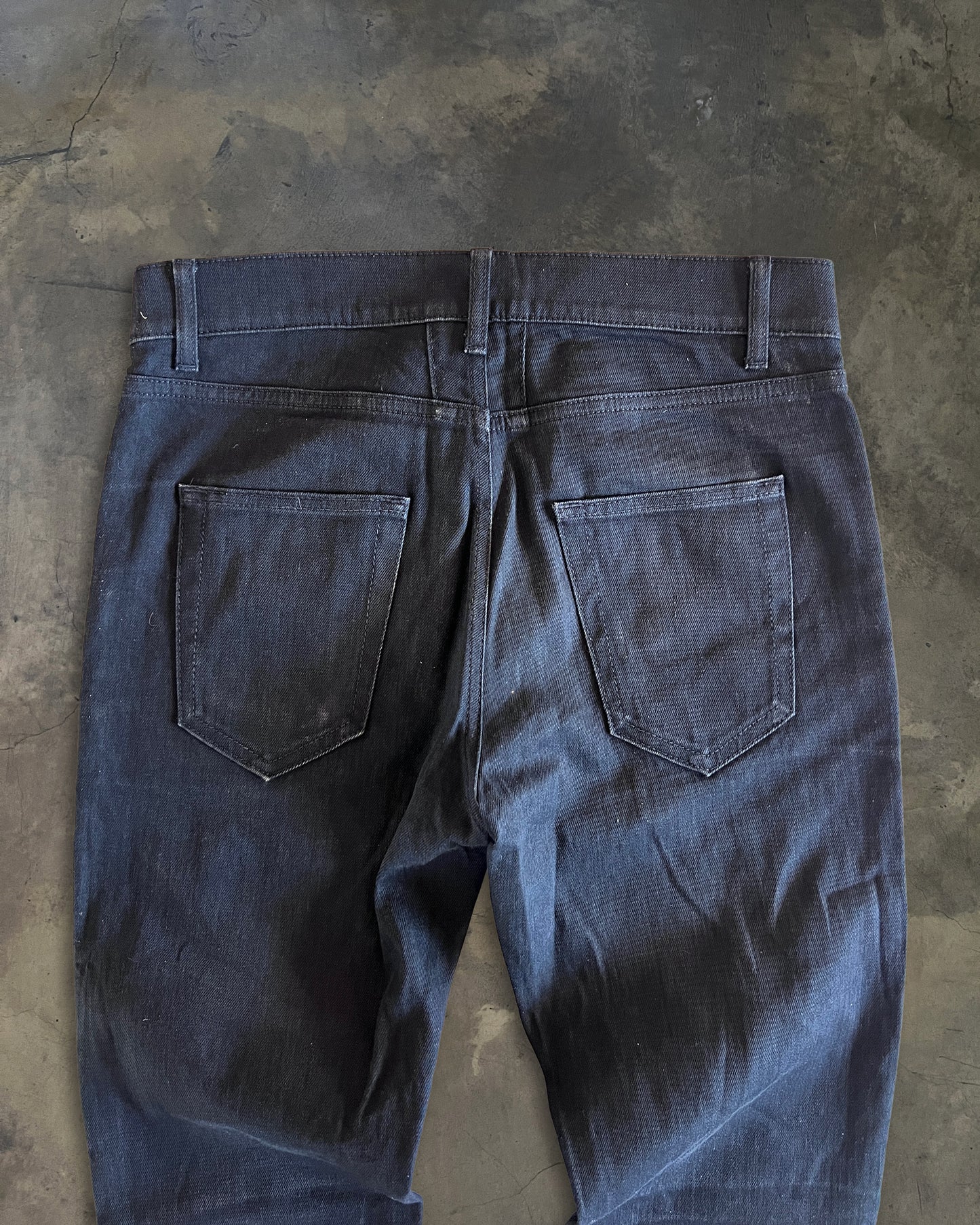 SAINT LAURENT SS2015 D02 FIVE ZIPPER DENIM