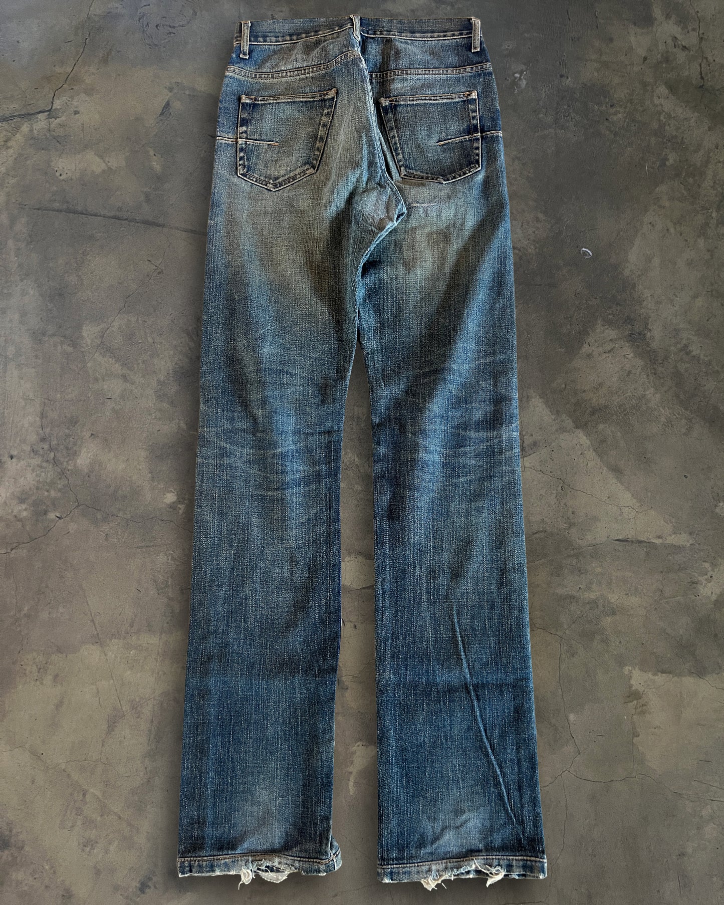 DIOR HOMME SS2011 MUDWASH DENIM