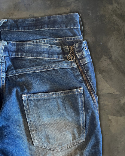 PPFM DOUBLE WAISTED JEANS