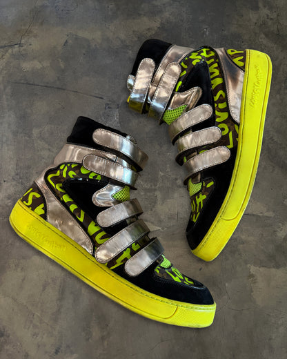 LOUIS VUITTON X STEPHEN SPROUSE 2001 GRAFFITI HIGH TOPS
