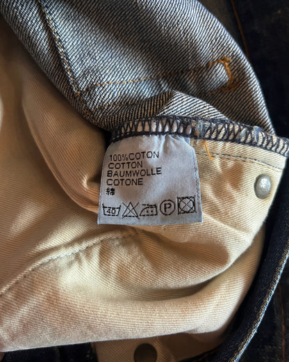 DIOR HOMME SS2007 LUSTER WAXED DENIM