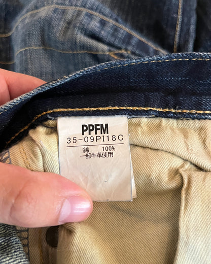 PPFM DOUBLE WAIST DENIM