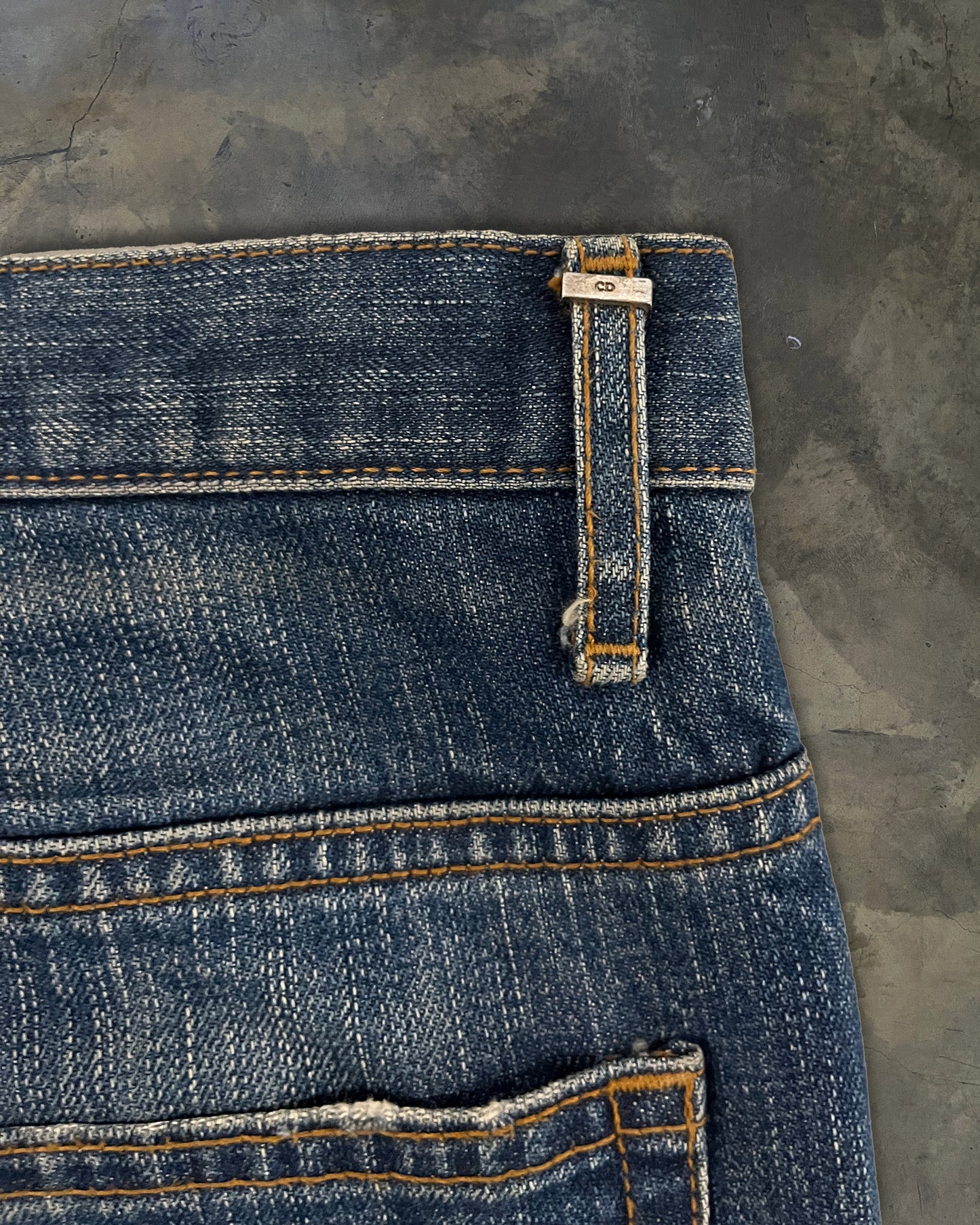 DIOR HOMME AW 2006 CLAW MARK DENIM