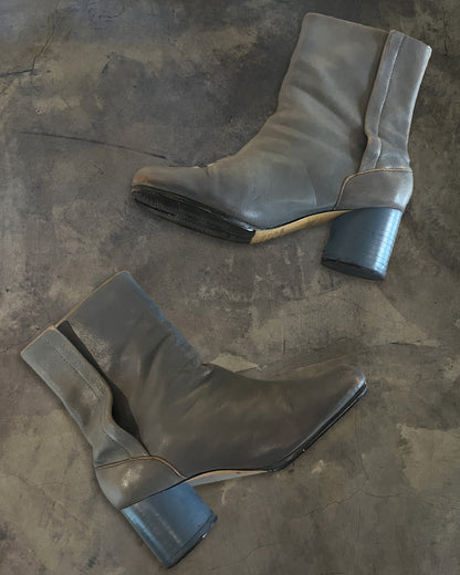 MAISON MARGIELA TURQOISE TABI HEELS