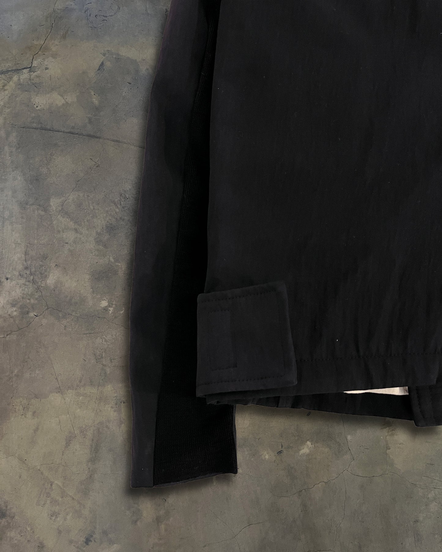 RICK OWENS FW2008 "STAG" DOUBLE COLLAR JACKET