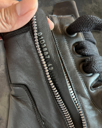 RICK OWENS SS2024 "LIDO" BOZO TRACTORS BOOTS