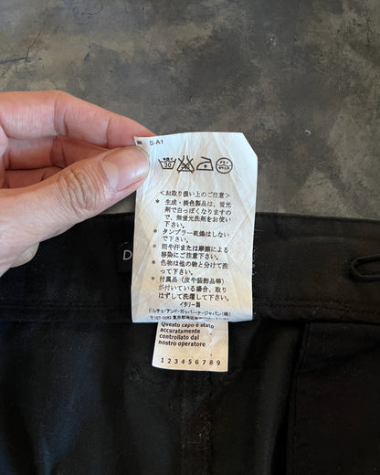 DOLCE GABBANA AW2003 BONDAGE PARACHUTE CARGO PANTS