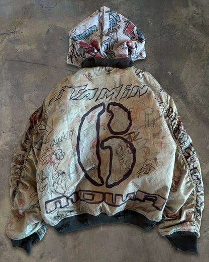 MOWALOLA GRAFFITI REVERSIBLE BOMBER M