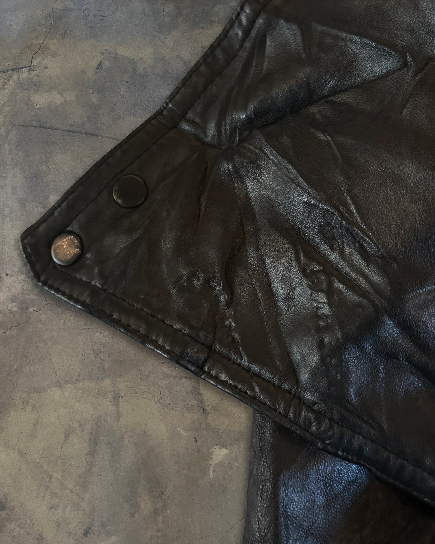 DIOR HOMME SS2007 RUNWAY AVIATOR LEATHER JACKET