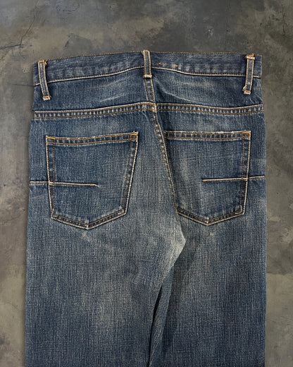 DIOR HOMME AW 2006 CLAW MARK DENIM