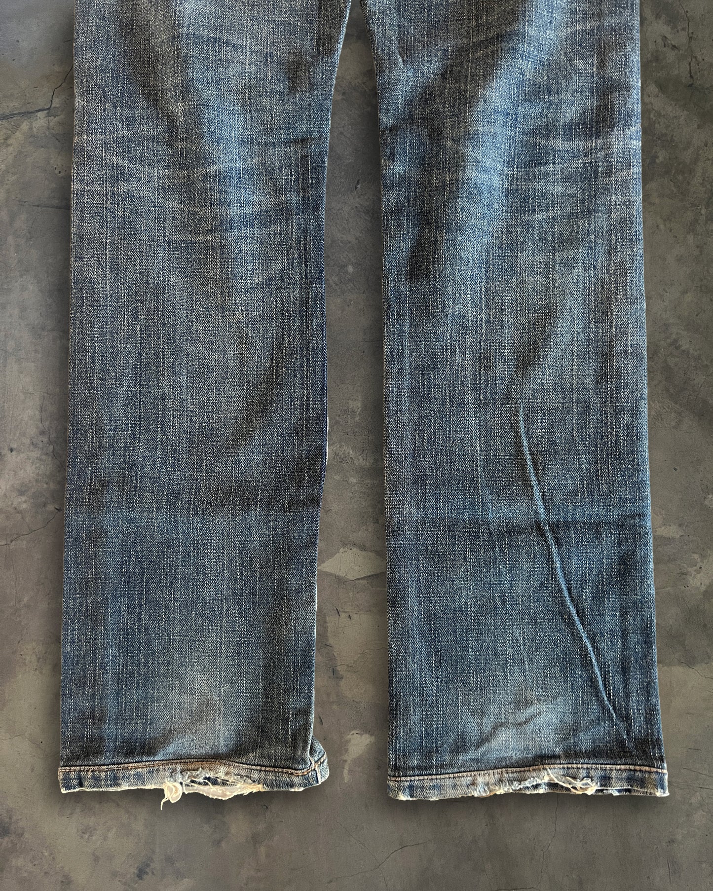 DIOR HOMME SS2011 MUDWASH DENIM