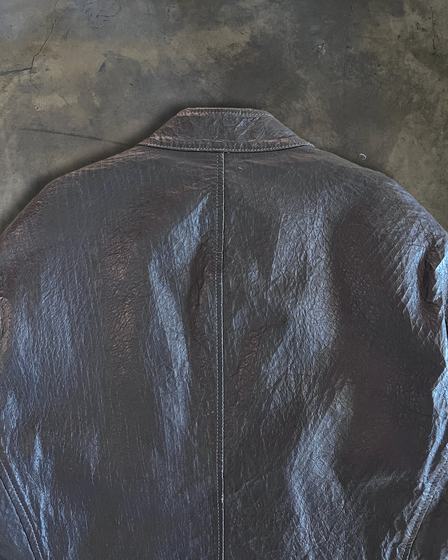 MAISON MARTIN MARGIELA SS2014 5-ZIP LEATHER JACKET