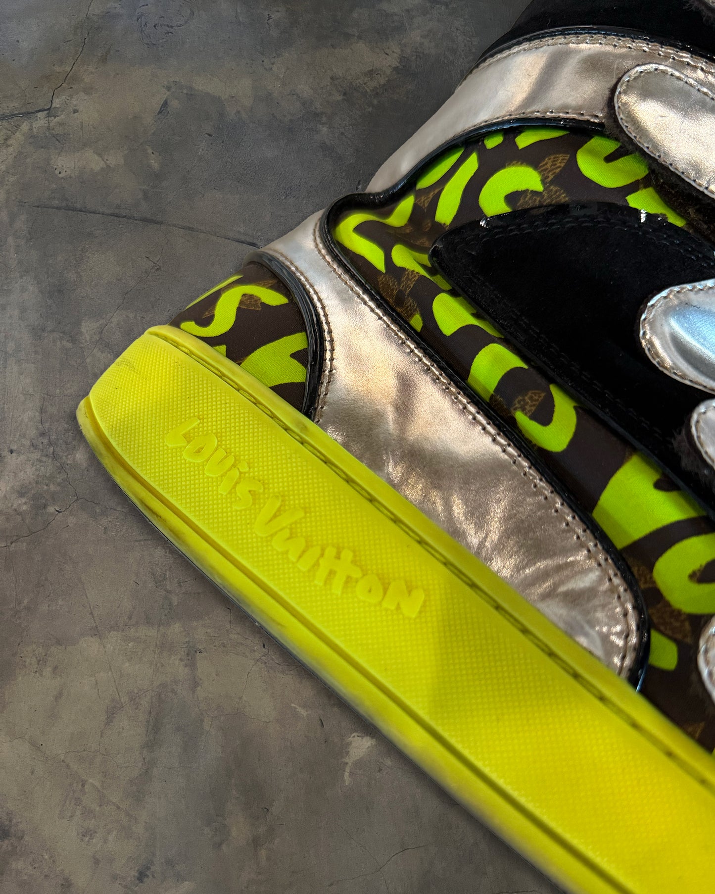 LOUIS VUITTON X STEPHEN SPROUSE 2001 GRAFFITI HIGH TOPS