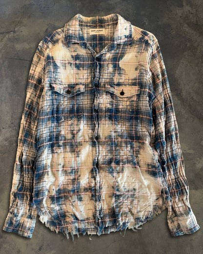 SAINT LAURENT SS2016 SURF SOUNDS FLANNEL