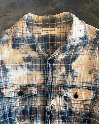 SAINT LAURENT SS2016 SURF SOUNDS FLANNEL