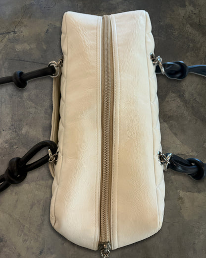 CHANEL 2005 CAMBON LIGNE CALFSKIN BOWLER BAG