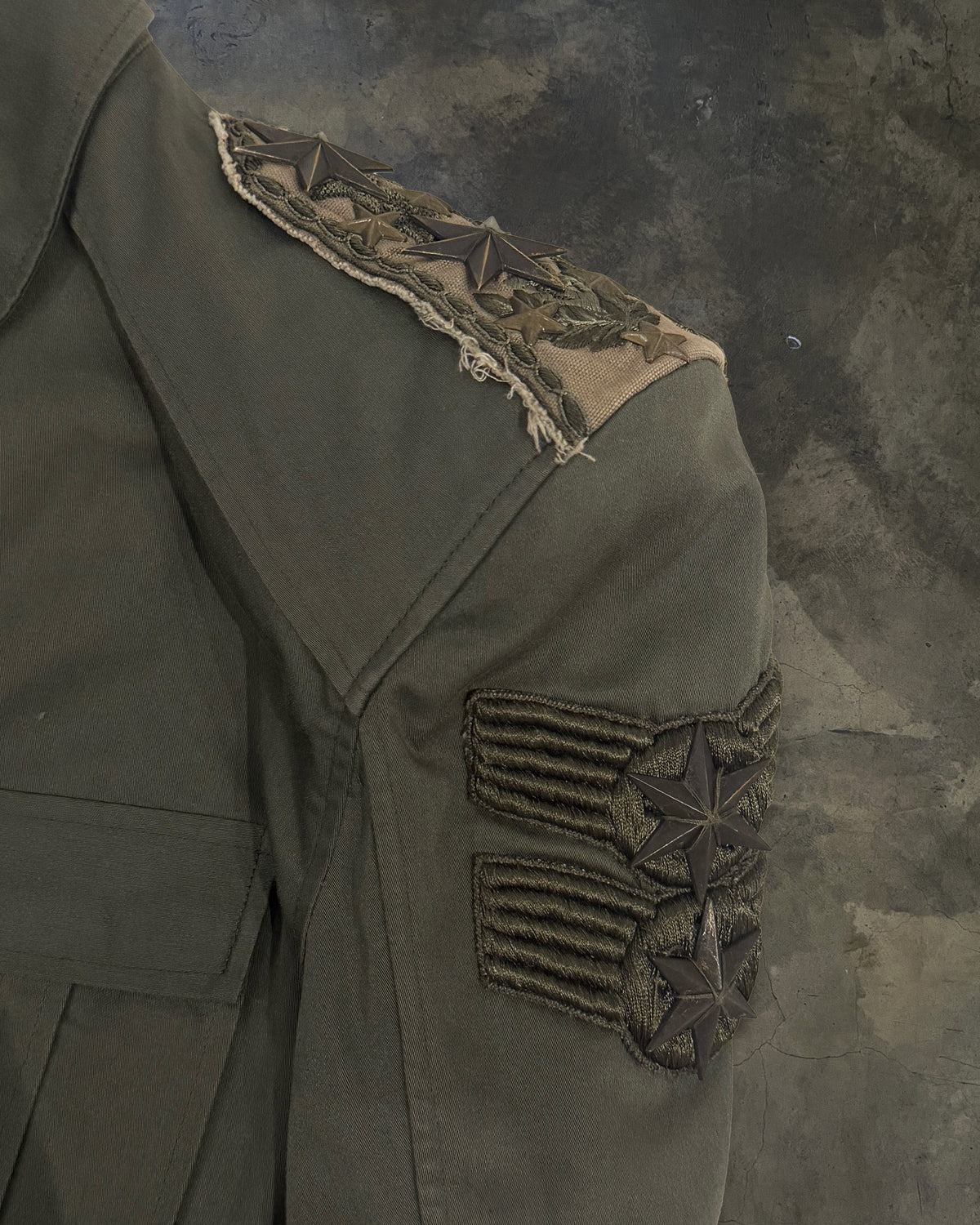BALMAIN SS2010 MILITARY SHIRT