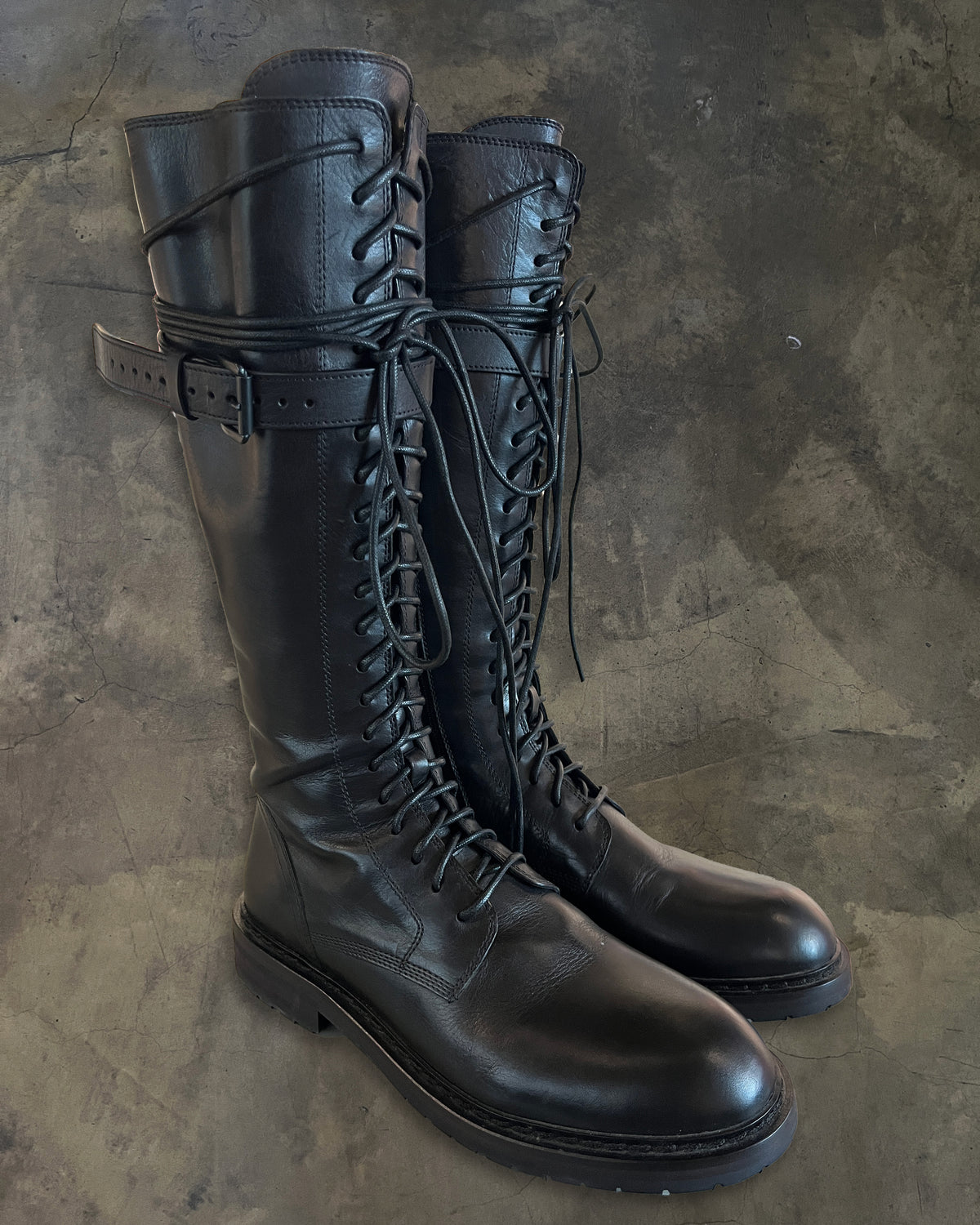 ANN DEMEULEMEESTER DANNY HIGH BOOTS – glam archive