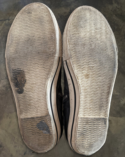 ASH VIRGIN LEATHER BUCKLE HIGH TOP