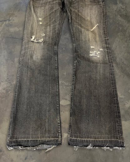 ATTACHMENT BY KAZUYUKI KUMAGAI FLARED DENIM ★★★