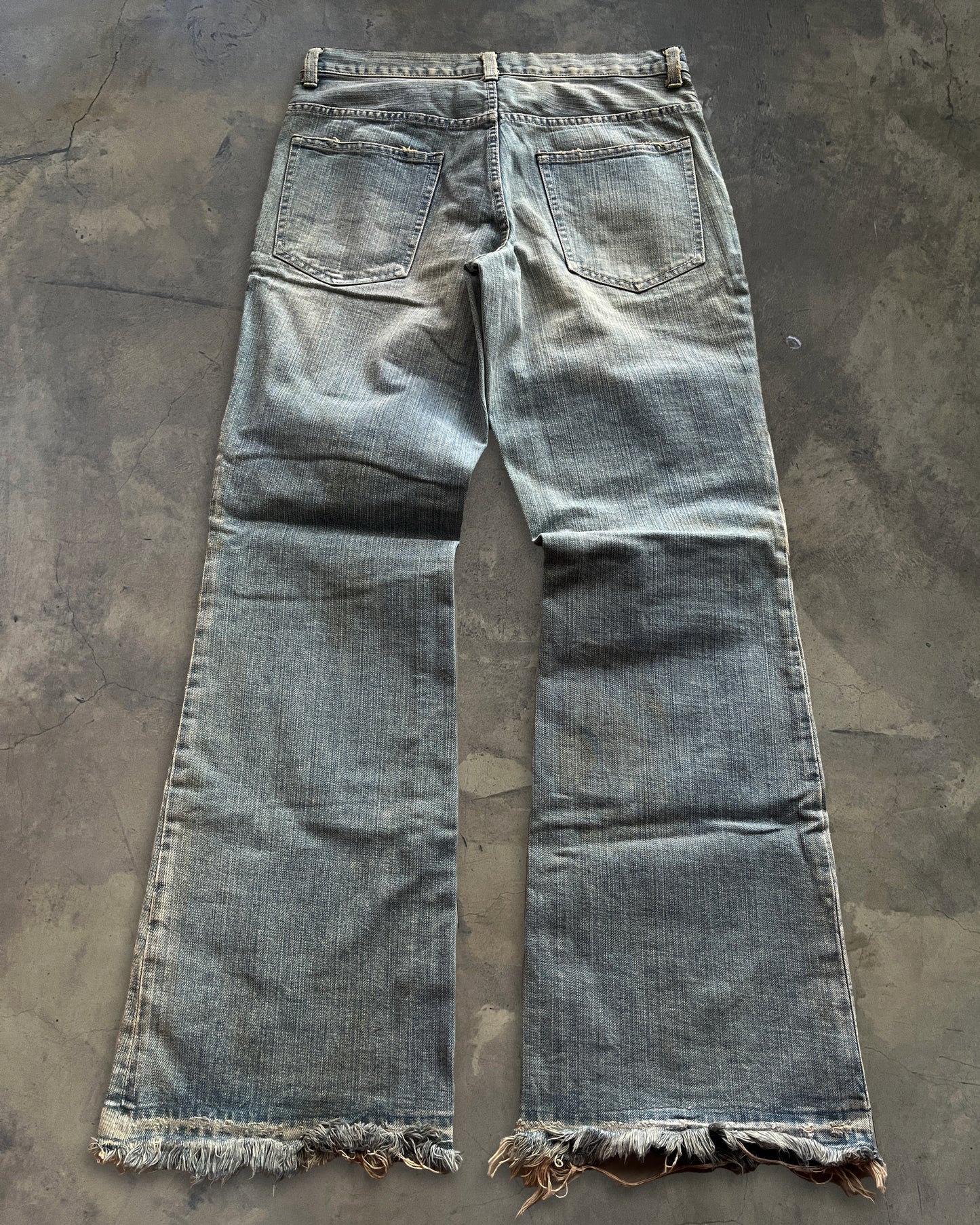 ATTACHMENT BAGGY WASH DENIM ★★★