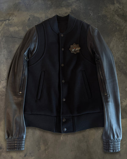 BALMAIN FW2010 3D EAGLE WING BOMBER JACKET