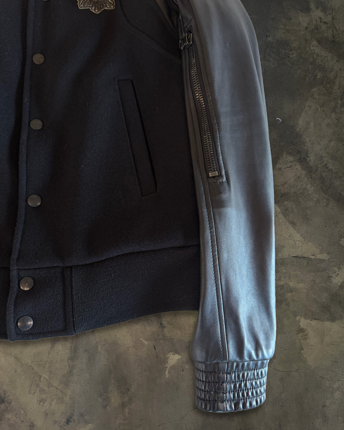 BALMAIN FW2010 3D EAGLE WING BOMBER JACKET
