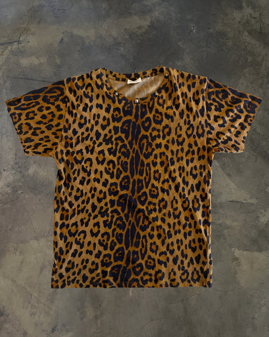 SAINT LAURENT SS15 BABYCAT STUD TEE