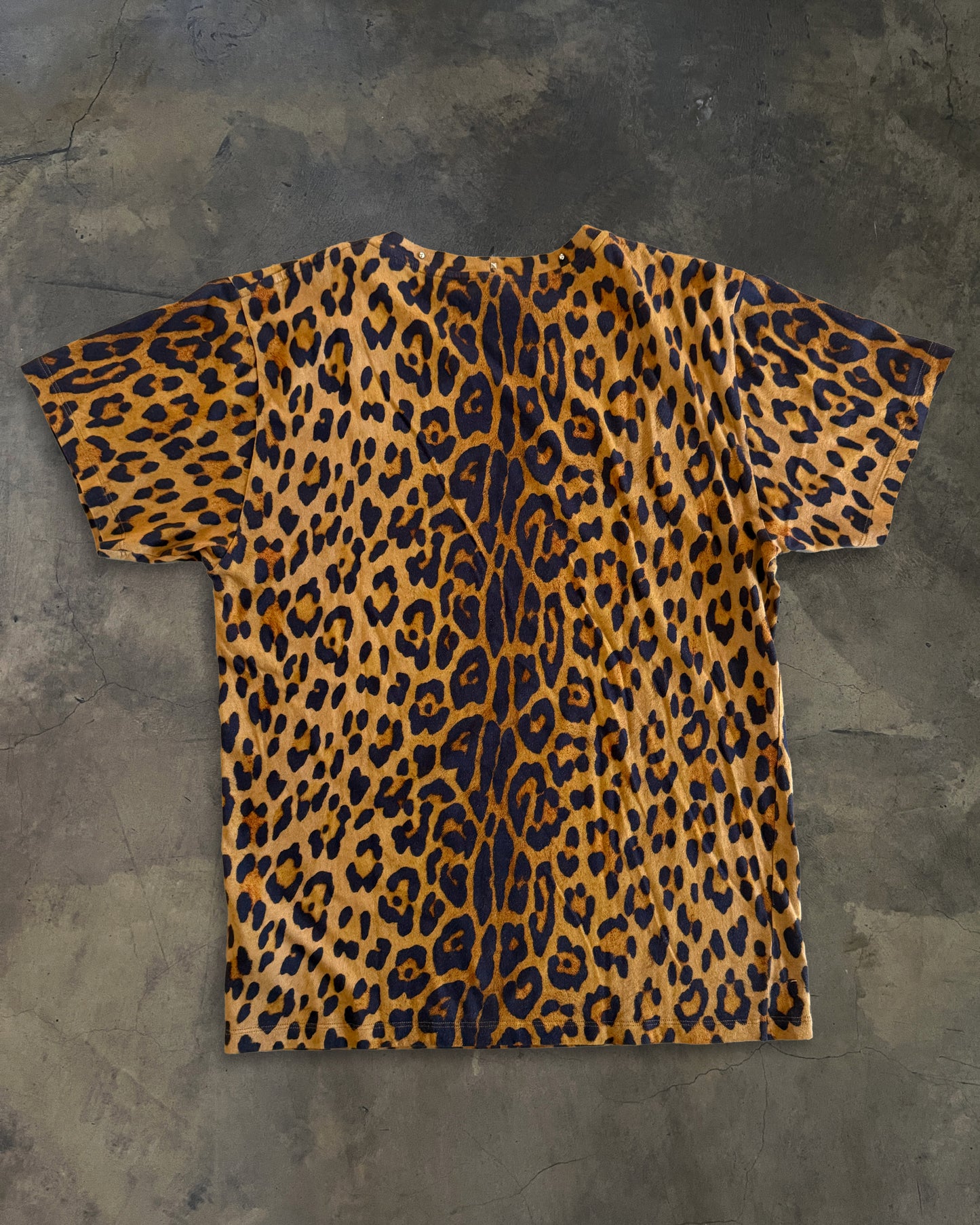 SAINT LAURENT SS15 BABYCAT STUD TEE