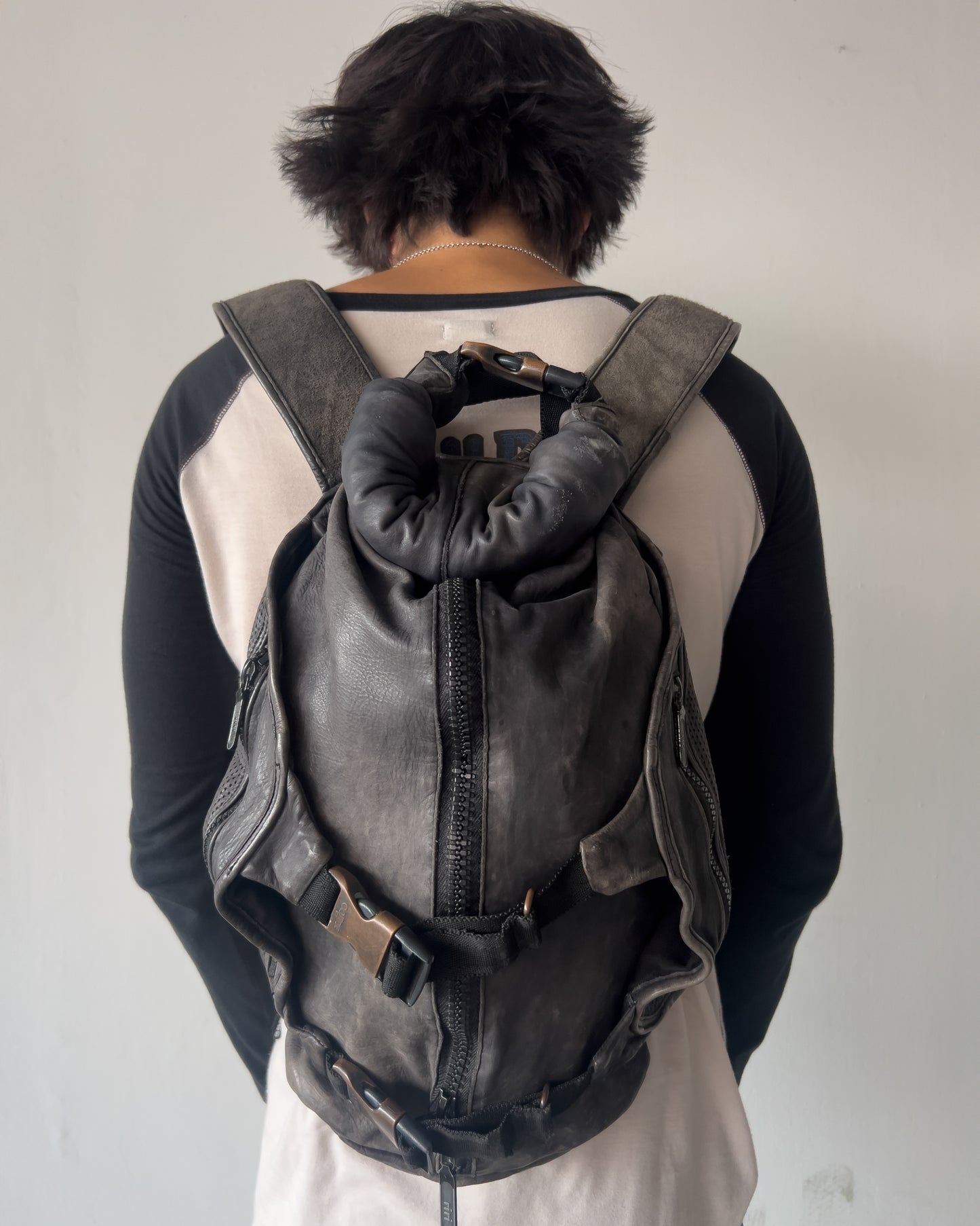 ISAMU KATAYAMA OBJECT DYED FUNCTIONAL BAGPACK