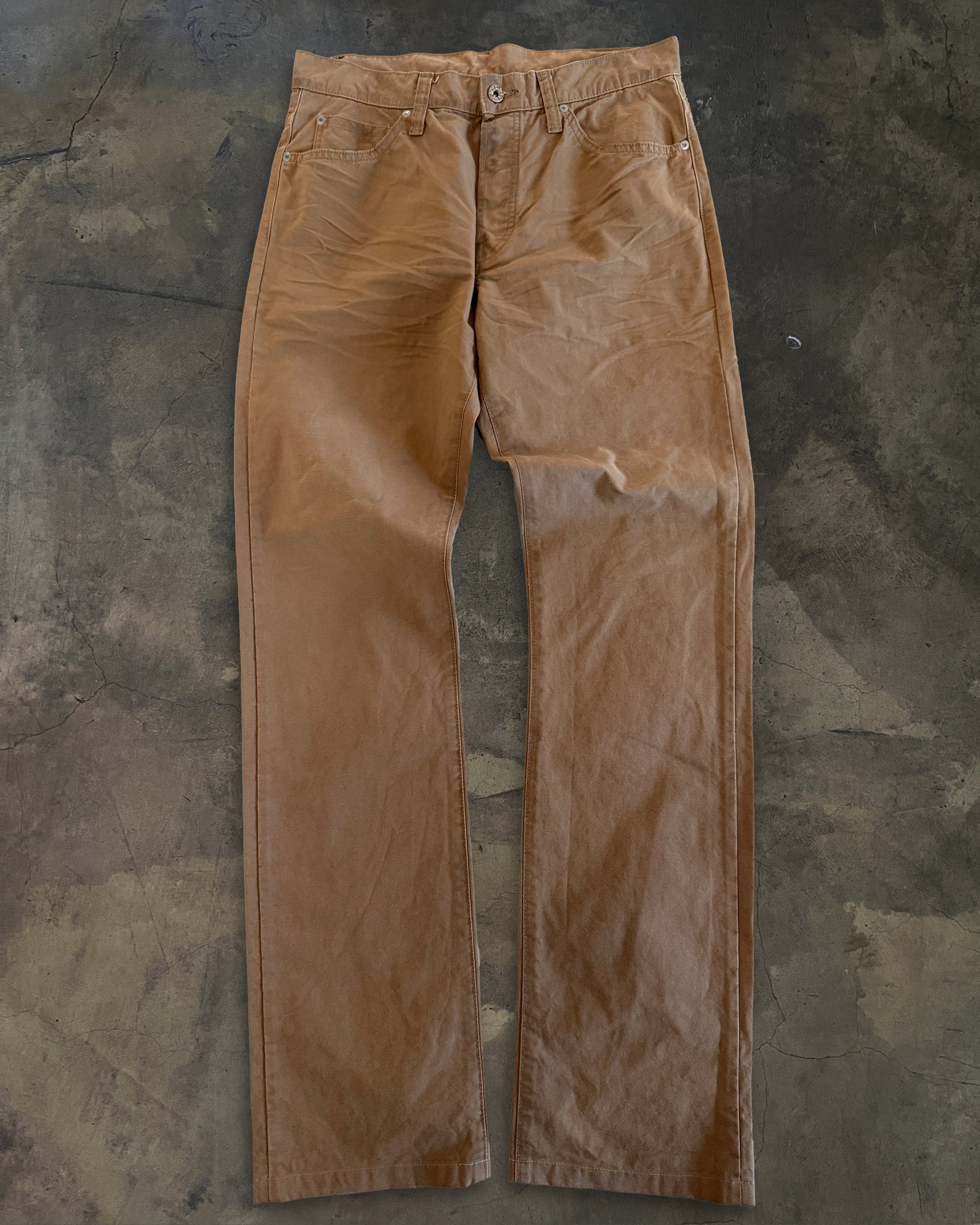 ISAMU KATAYAMA BACKLASH REAR BUCKLED PANTS