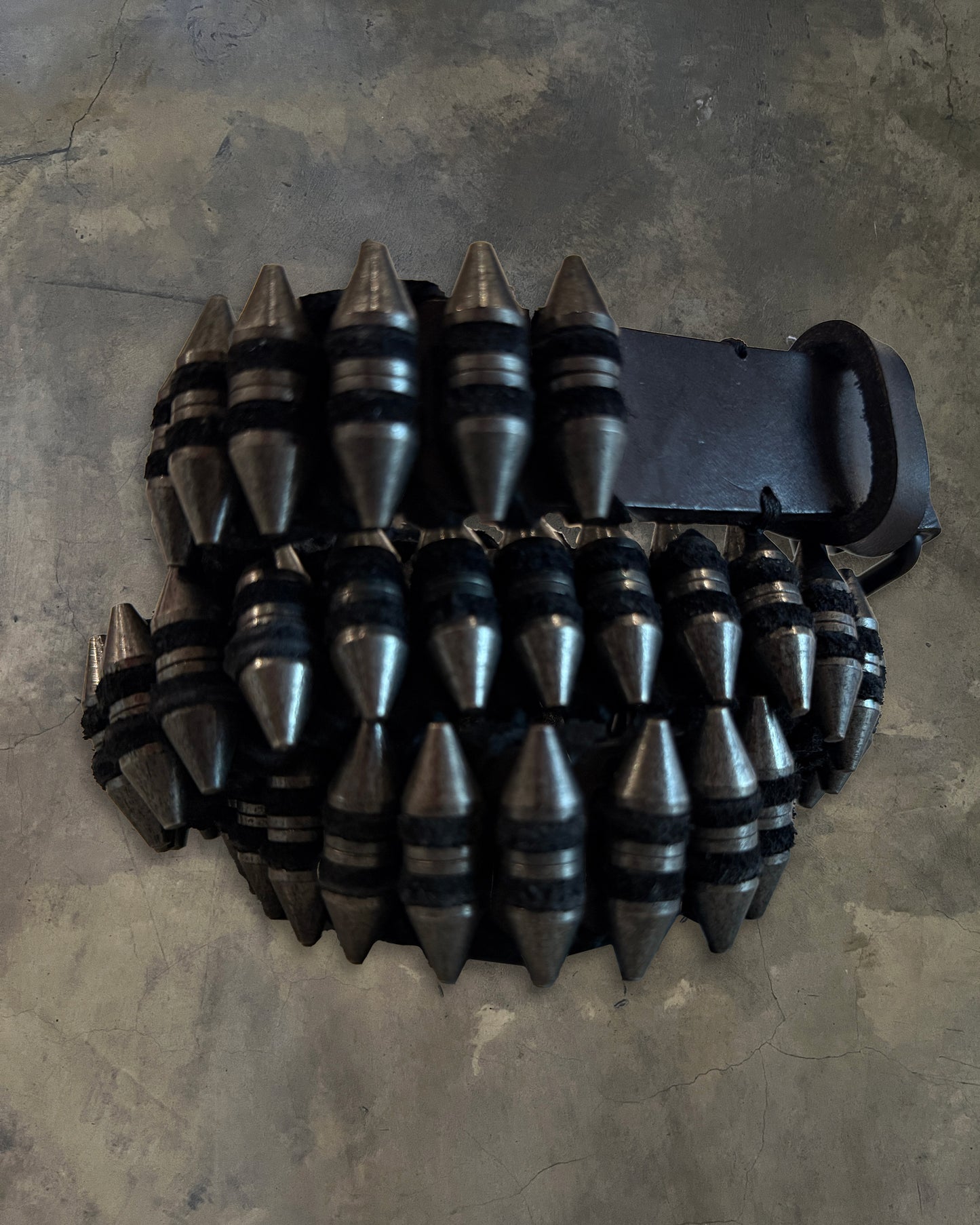 BALMAIN SS2010 RUNWAY BULLET BELT