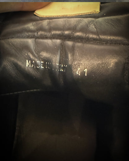BALMAIN BLACK SUEDE LEATHER HITOP