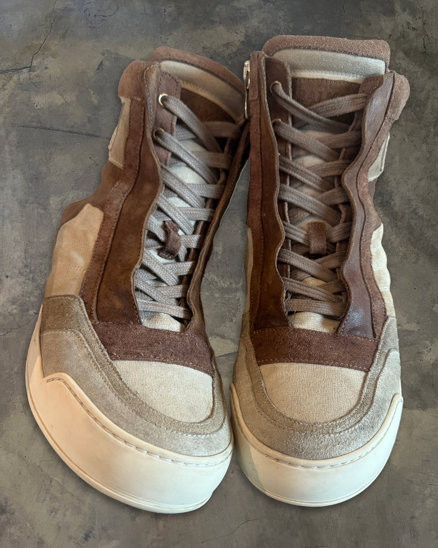 BALMAIN FW2013 SUEDE DUNKS