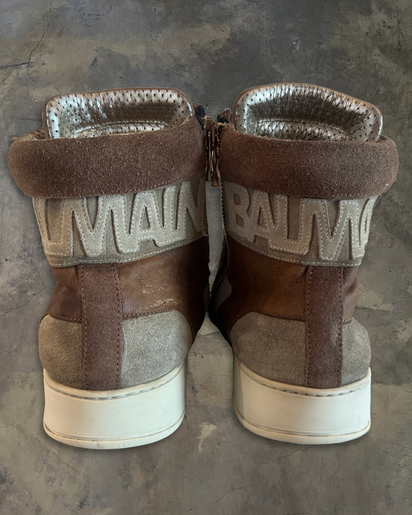 BALMAIN FW2013 SUEDE DUNKS