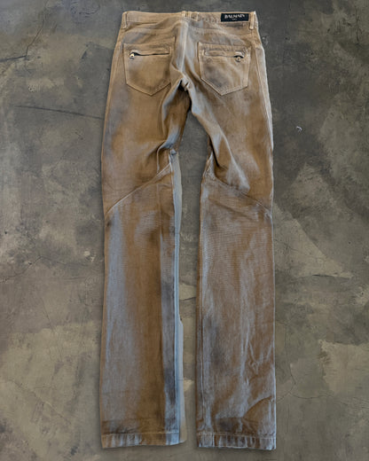 BALMAIN SS2013 CANVAS BIKERS