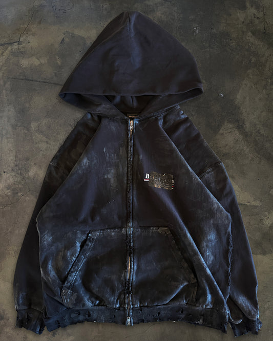 BALENCIAGA SS2023 MUD GAFFER TAPE ZIP UP